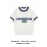 Spring/Summer Unisex Minimalist College Style Letter and Number Casual Pullover Short-Sleeve Sweater Top