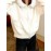 Women'S Korean Winter Jacket with Fur Collar - Loose Fit Hooded Coat, /All-Season Outerwear for Casual & Formal Events, Easy-Care Cardigan Sweater (Women'S Clothing)