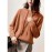 Women'S Hooded Thick Sweater | Autumn/Winter Solid Color Hoodie with Crew Neck