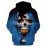 3D Men's Long Sleeve Casual Hoodie, Skull Print Hoodie, Drawstring, Kangaroo Pocket, Fashion Sweatshirt, Fashion Pattern Hoodie, Sports Fashion, Daily Spring Autumn Winter Top, PLUS SIZE