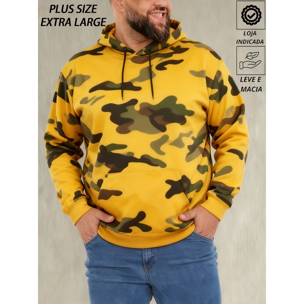 Plus-size Men'S Fitness-Style Color-Block Hoodie | Loose Fit, Skin-Friendly Comfortable Fabric, Trendy Design, Long Sleeve, Hooded, All Over Print, Plus Size