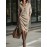 Plus Size - Hertalk'S New Button- Lapel Loose Straight Dress Is a Mid-Length Sweater Dress