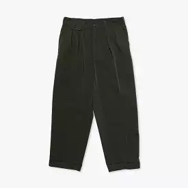 2 Pleats Trousers PE Twill - Green