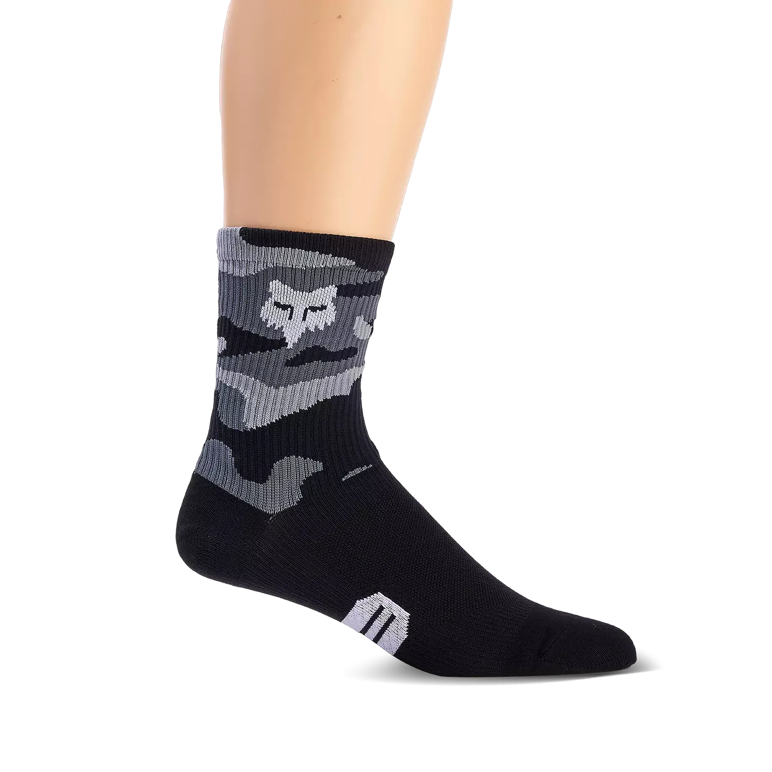 6 RANGER SOCK BLACK CAMO