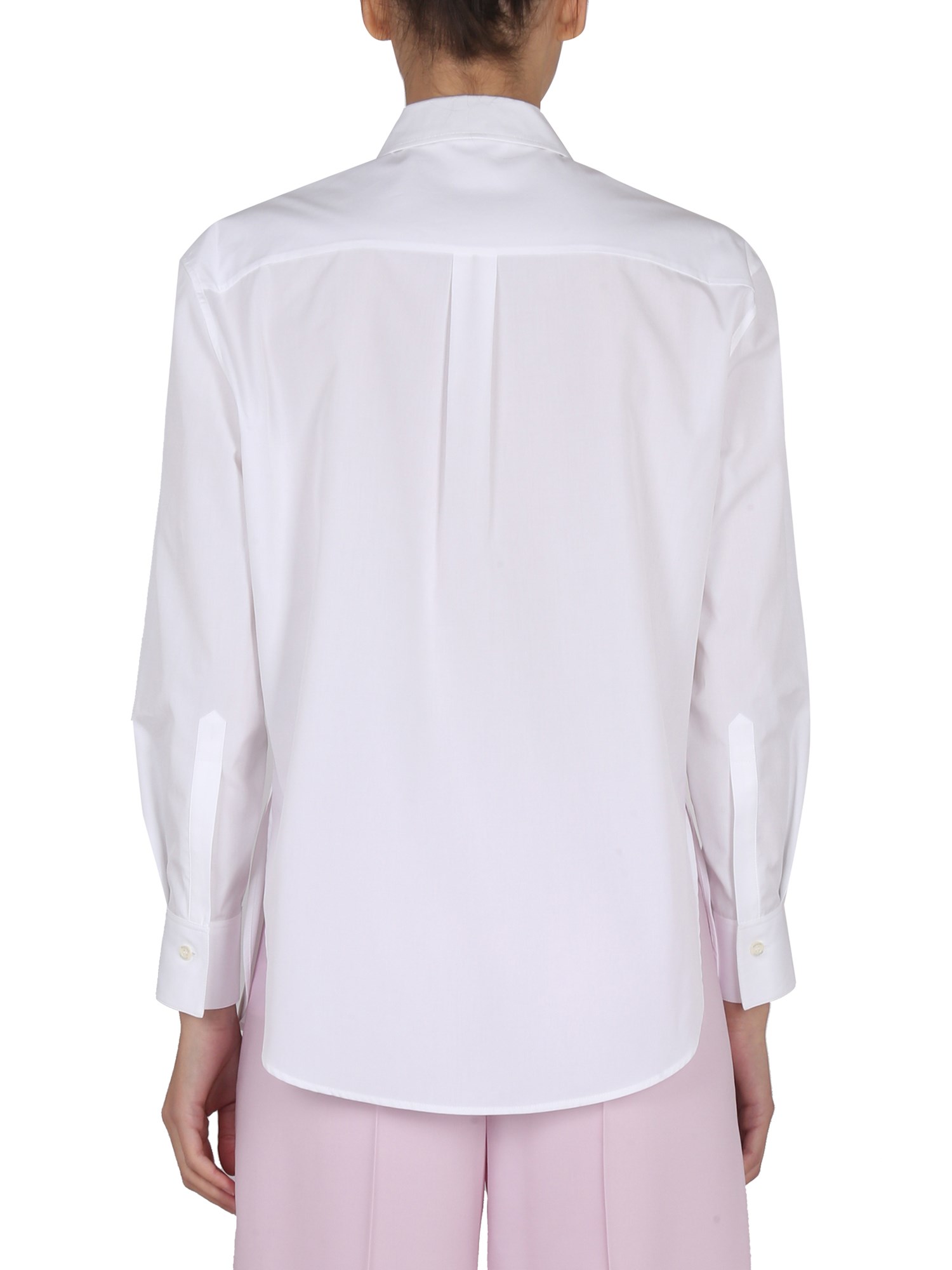 ALEXANDER McQUEEN    COTTON POPLIN SHIRT