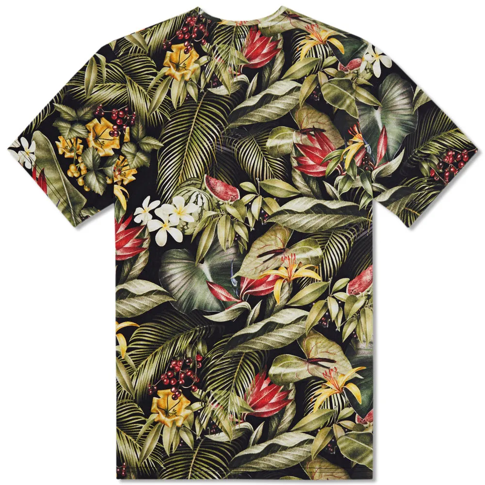 AMI Tropical All Over TeeBlack