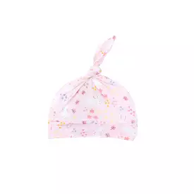 Angel Dear - Pink Bunny Meadow Knotted Hat