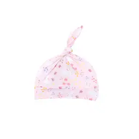 Angel Dear - Pink Bunny Meadow Knotted Hat