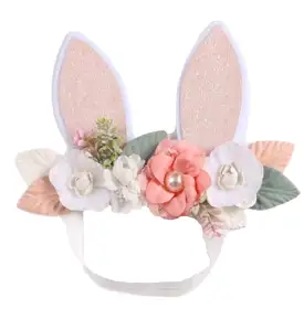 ArchNOllie Bunny Bouquet Headband - Light