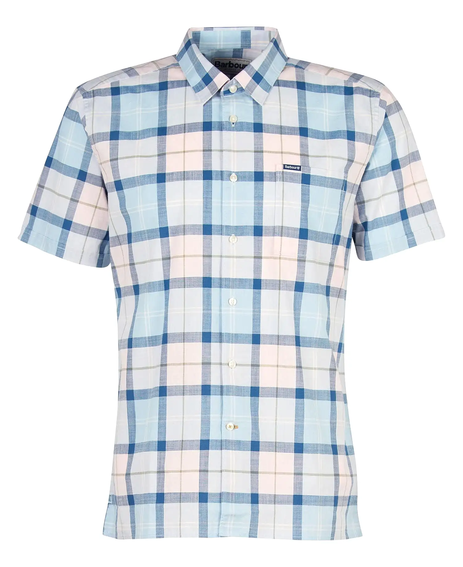 Barbour Mens Gordon Short Sleeved Tartan Check Shirt