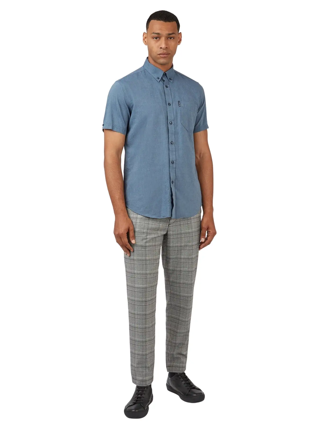 Ben Sherman Mens Shirt 'Signature Oxford' - Short Sleeved