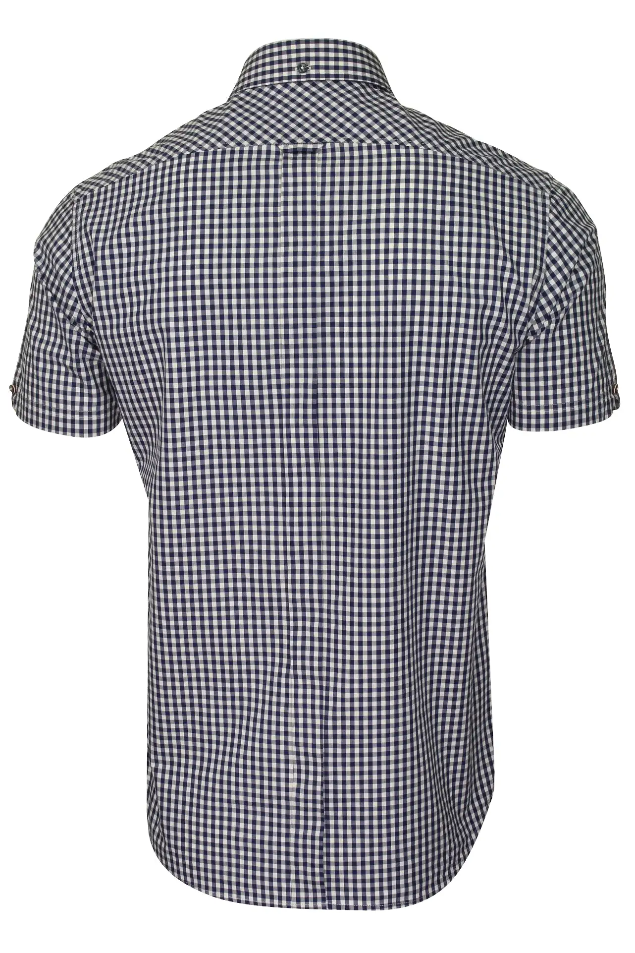 Ben Sherman Mens Signature Gingham Shirt - Short Sleeved