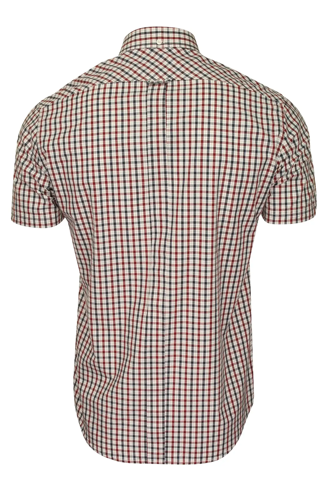 Ben Sherman Mens Signature House Check Shirt - Short Sleeved