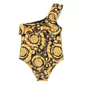 Black & Gold Swimsuit