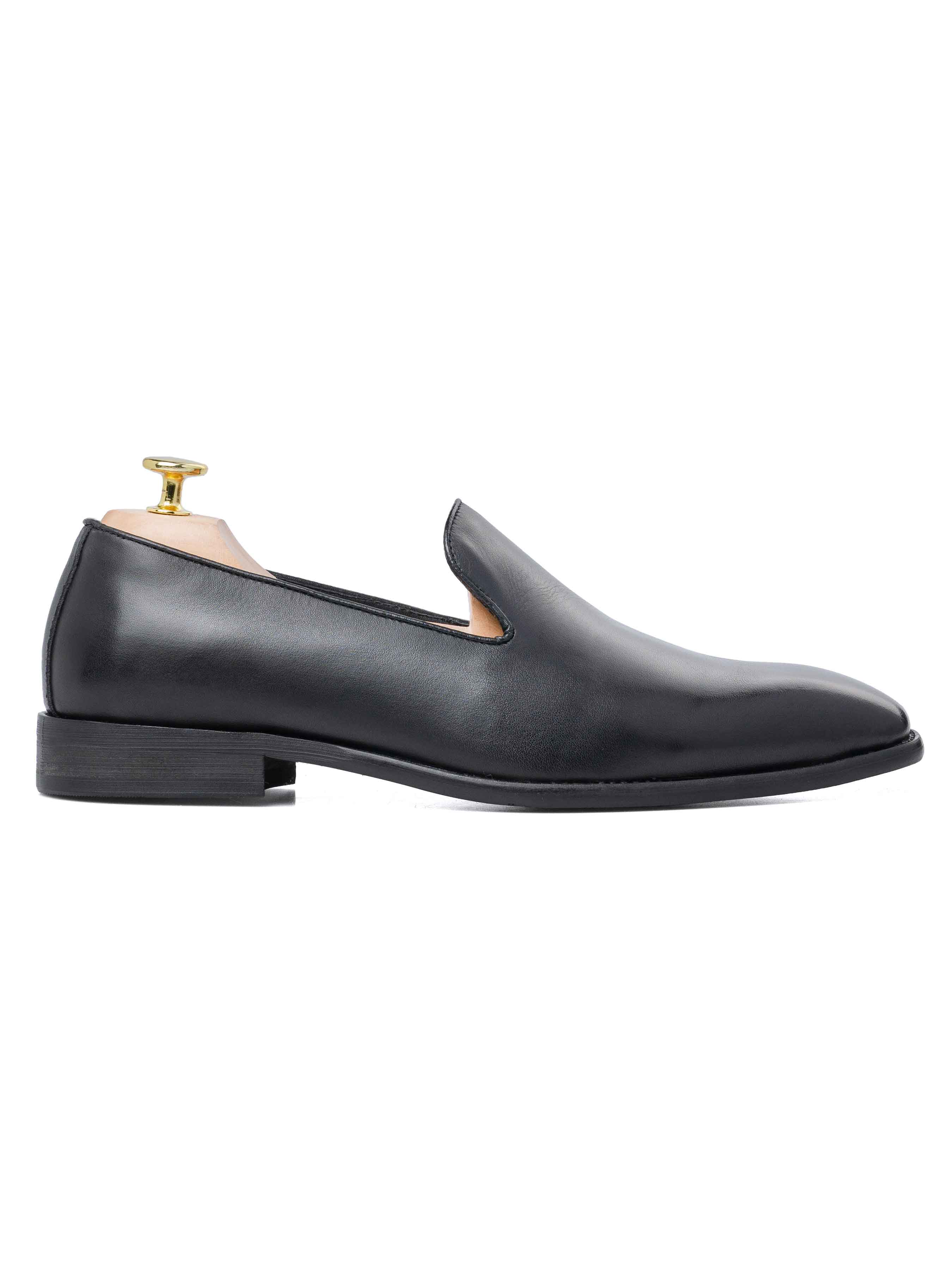 Blake Loafer Slipper - Solid Black