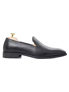 Blake Loafer Slipper - Solid Black