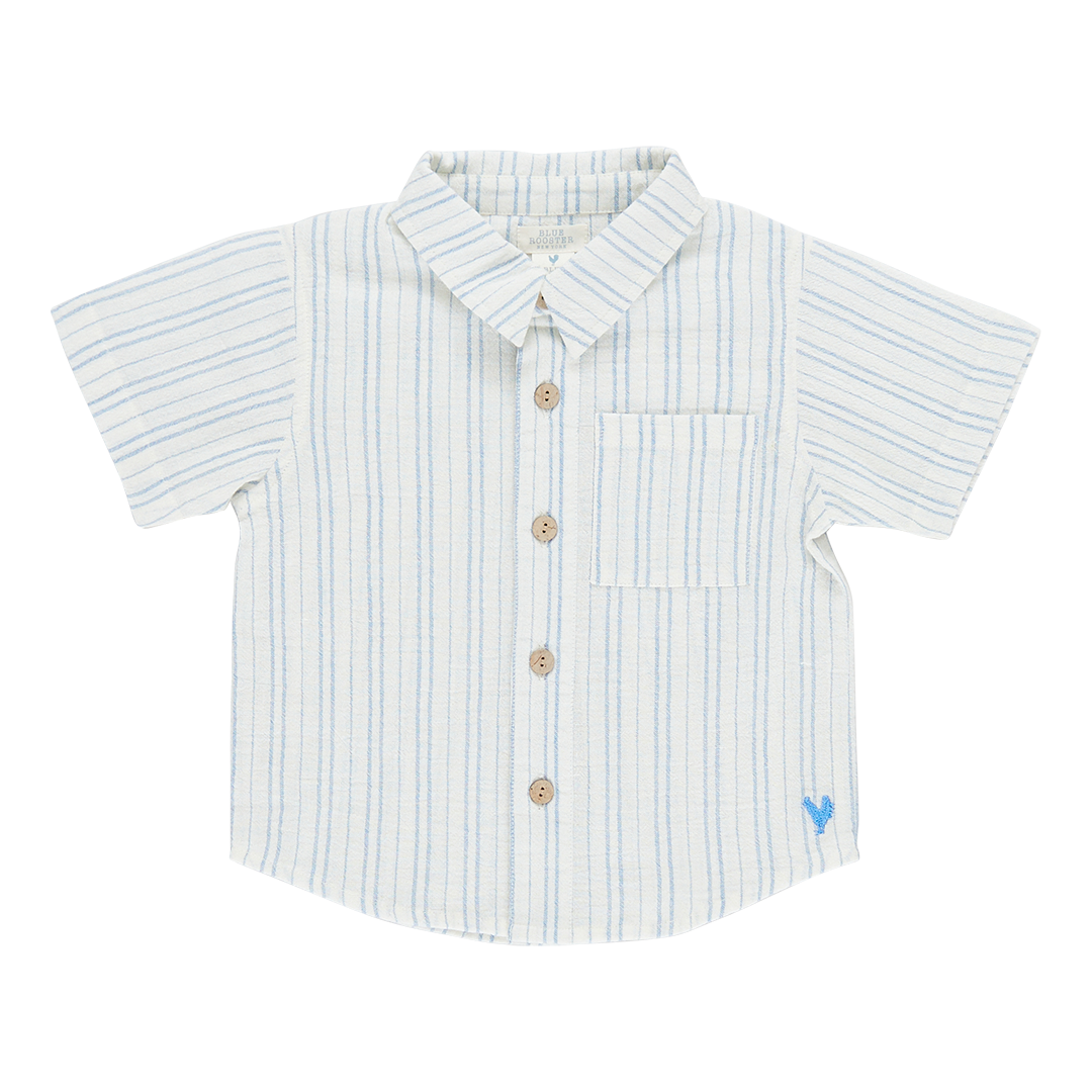 Blue Rooster Boys Jack Shirt - Riviera Stripe