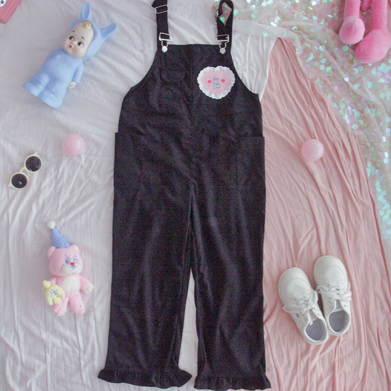 Bunny Corduroy Overalls AD210237