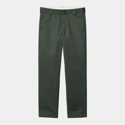 Carhartt WIP Master Pants 'Denison' Twill Boxwood Green ,65/35% Polyester/Cotton 'Denison' Twill, 8.8 oz