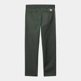 Carhartt WIP Master Pants 'Denison' Twill Boxwood Green ,65/35% Polyester/Cotton 'Denison' Twill, 8.8 oz