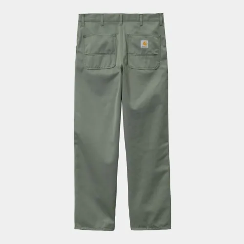 Carhartt WIP Simple Pants, 65/35% Polyester/Cotton 'Denison' Twill, 8.8 oz, relaxed straight fit, regular waist, triple stitched