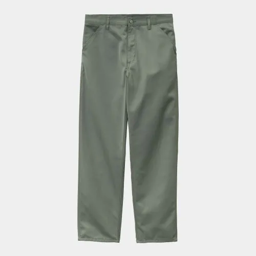 Carhartt WIP Simple Pants, 65/35% Polyester/Cotton 'Denison' Twill, 8.8 oz, relaxed straight fit, regular waist, triple stitched