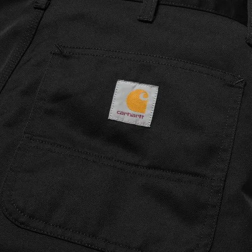 Carhartt WIP Simple Pants 'Denison' Twill  Black ,65/35% Polyester/Cotton 'Denison' Twill, 8.8 oz