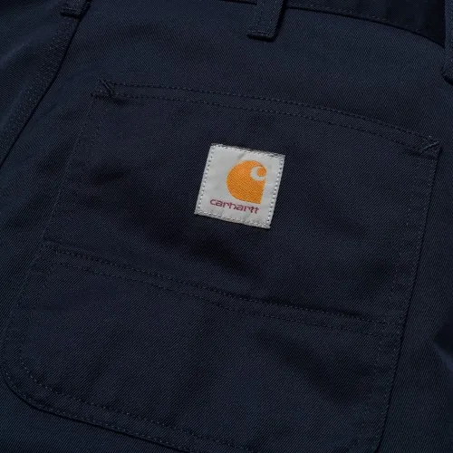 Carhartt WIP Simple Pants 'Denison' Twill Dark Navy ,65/35% Polyester/Cotton 'Denison' Twill, 8.8 oz