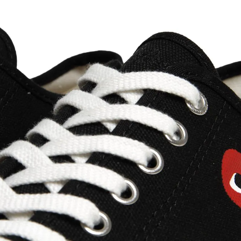 Comme des Garcons Play x Converse Jack Purcell OxBlack & Red