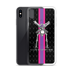 Contorture iPhone Case: SuperStripe Contortion Skeleton