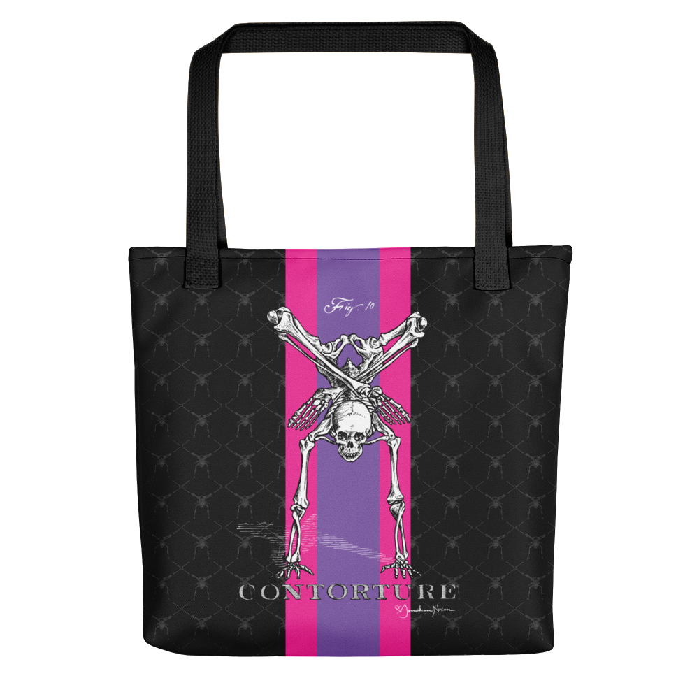 Contorture Tote Bag: SuperStripe Edition