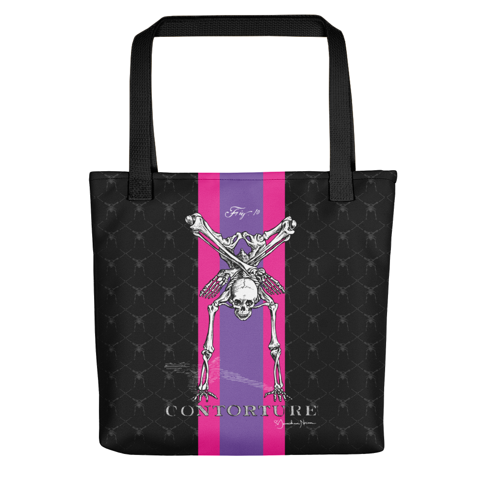 Contorture Tote Bag: SuperStripe Edition