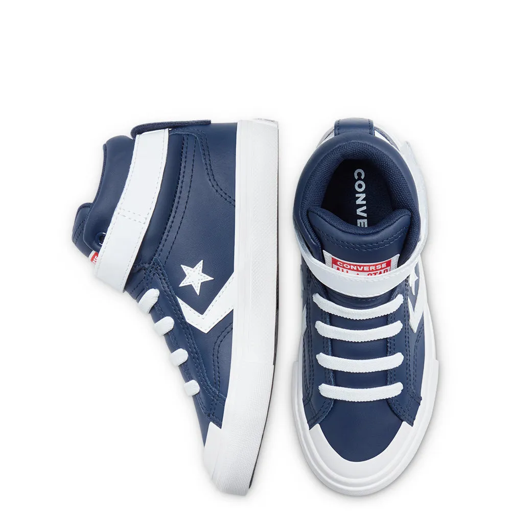 Converse - Kids Pro Blaze Strap High Top Navy