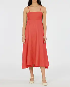 Corinna Linen Midi Dress