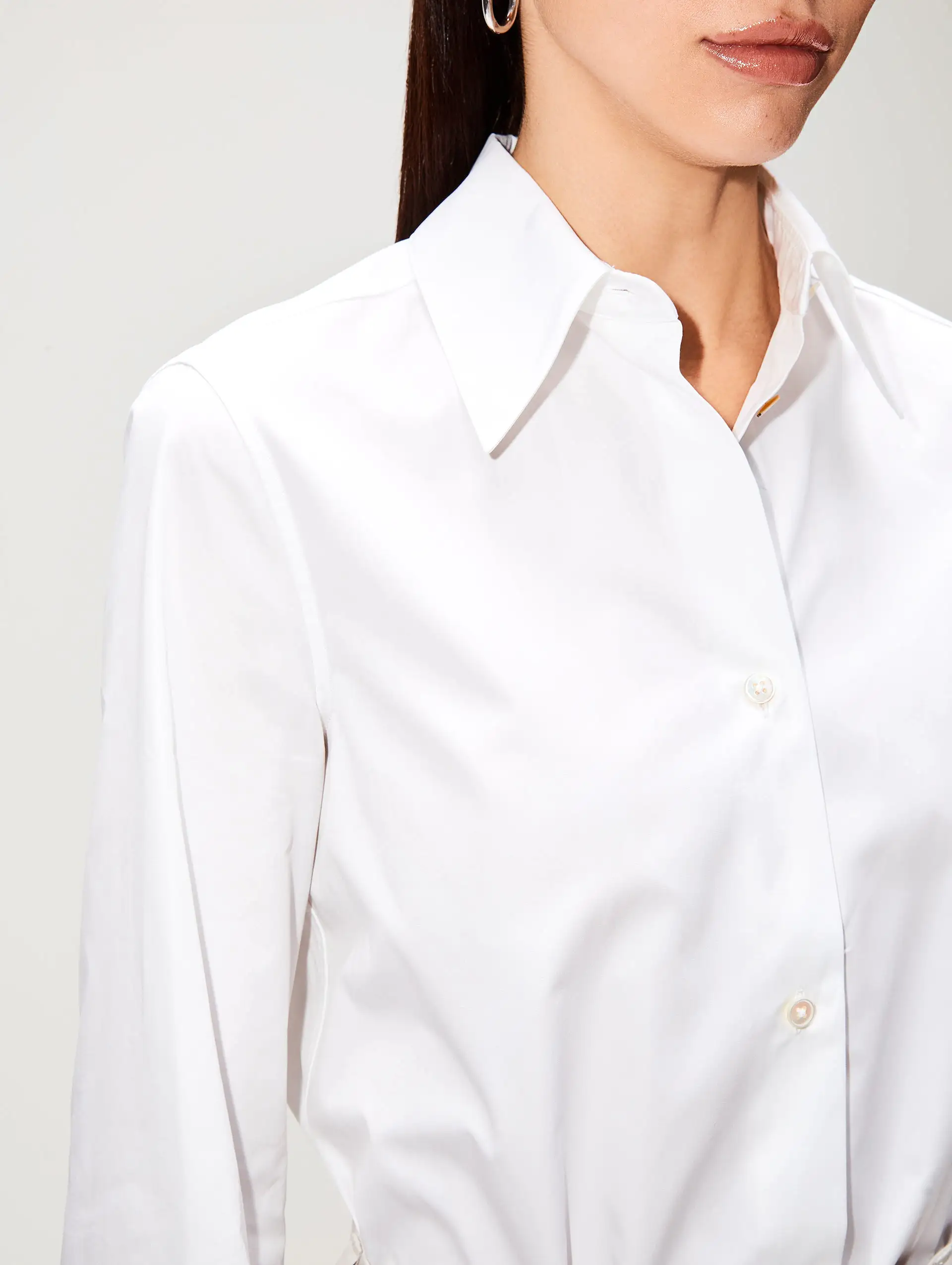 Cotton Poplin Shirt