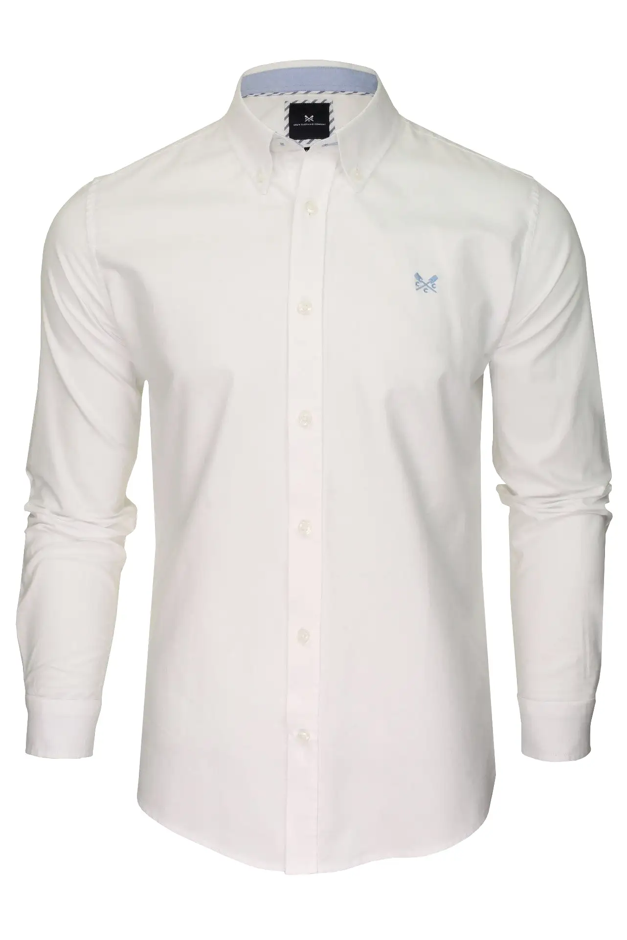 Crew Clothing Mens Slim Fit Shirt 'Slim Oxford' - Long Sleeved