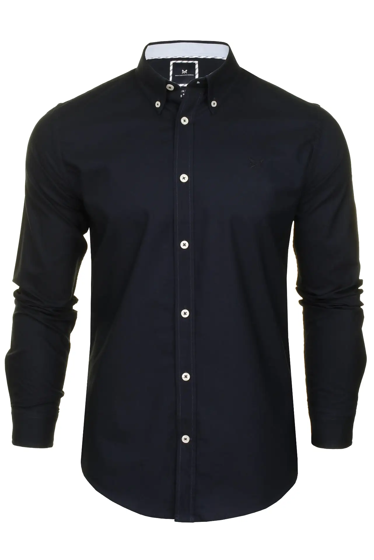 Crew Clothing Mens Slim Fit Shirt 'Slim Oxford' - Long Sleeved