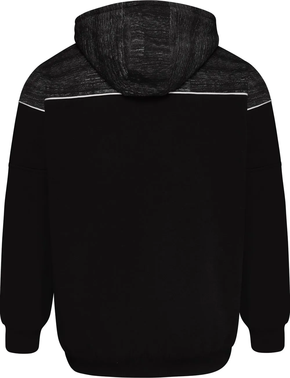 D555 Hennessey Heavyweight Hoodie With Sherpa Lining -Black