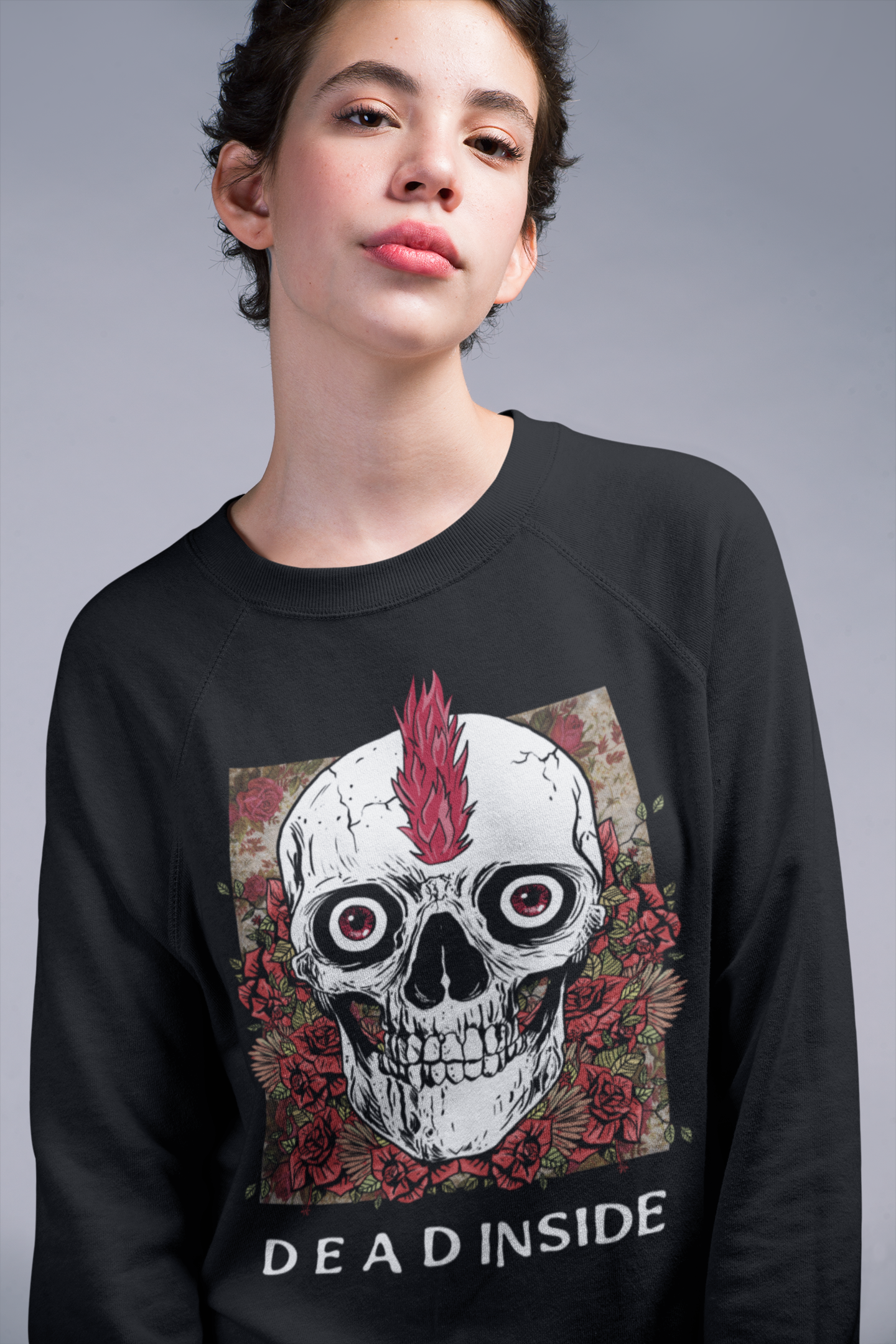 Dead Inside HD Crewneck Sweatshirt