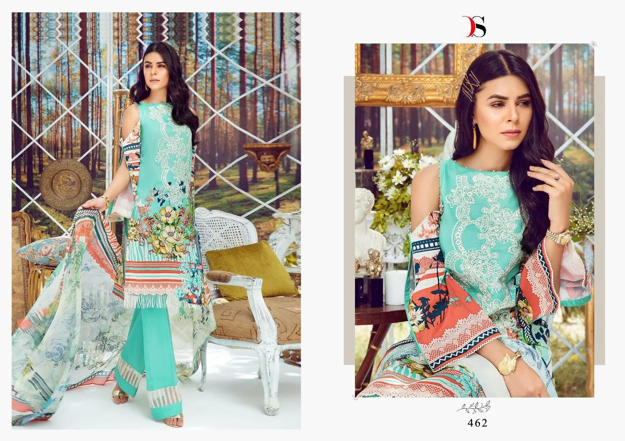 DEEPSY SUIT FIRDOUS SUPERHIT COTTON PAKISTANI DRESS COLLECTION