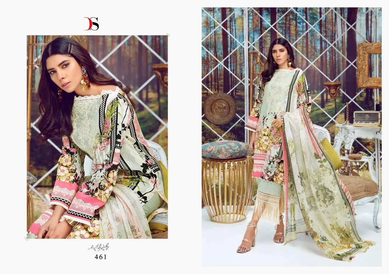 DEEPSY SUIT FIRDOUS SUPERHIT COTTON PAKISTANI DRESS COLLECTION