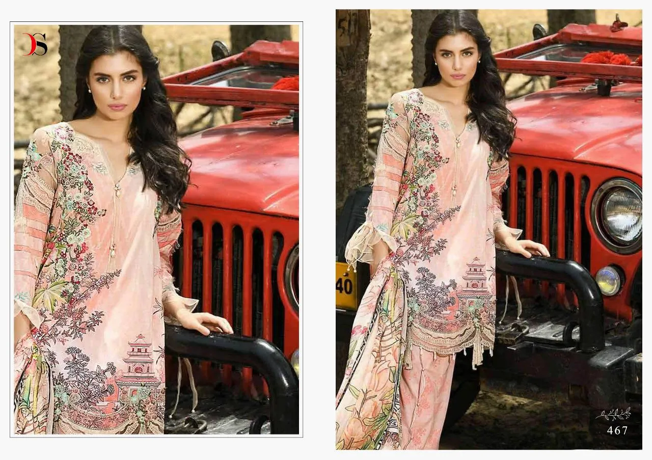 DEEPSY SUIT FIRDOUS SUPERHIT COTTON PAKISTANI DRESS COLLECTION