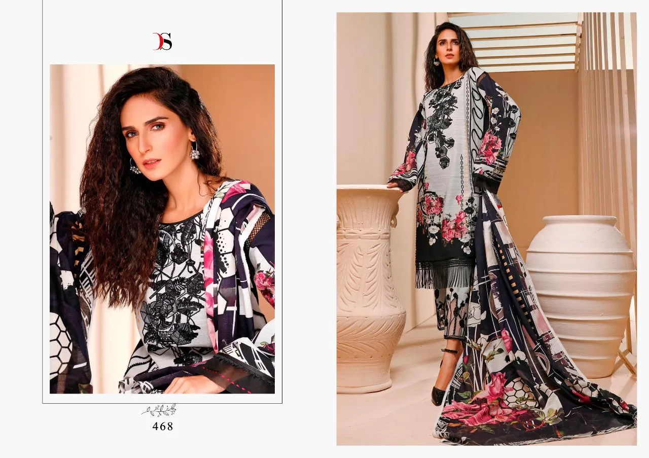 DEEPSY SUIT FIRDOUS SUPERHIT COTTON PAKISTANI DRESS COLLECTION