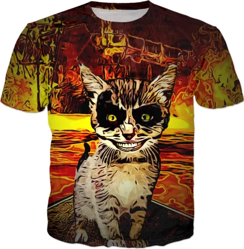 Demon Kitty All Over Print T-Shirt