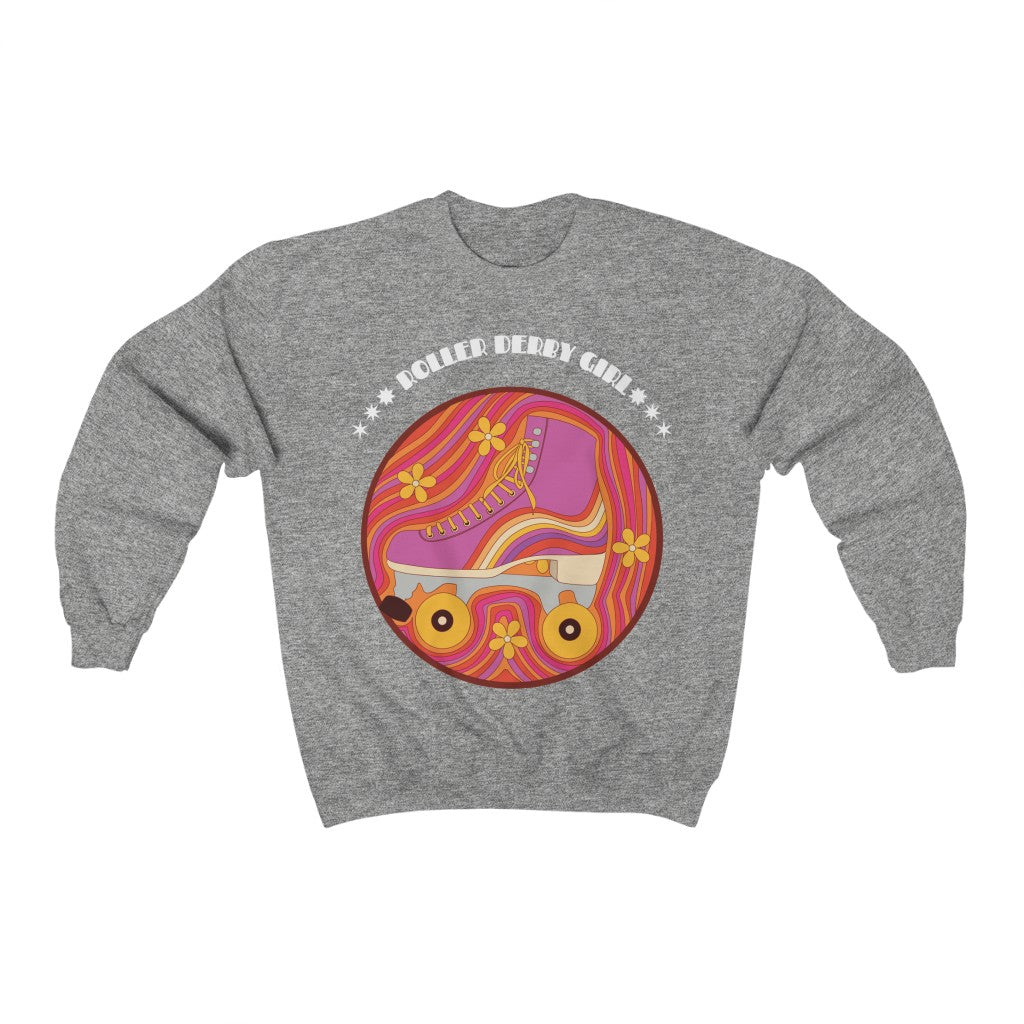 Derby Girl HD Crewneck Sweatshirt