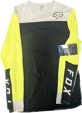 Fox Defend Delta Long Sleeve Mountain Bike Jersey Size Large Black