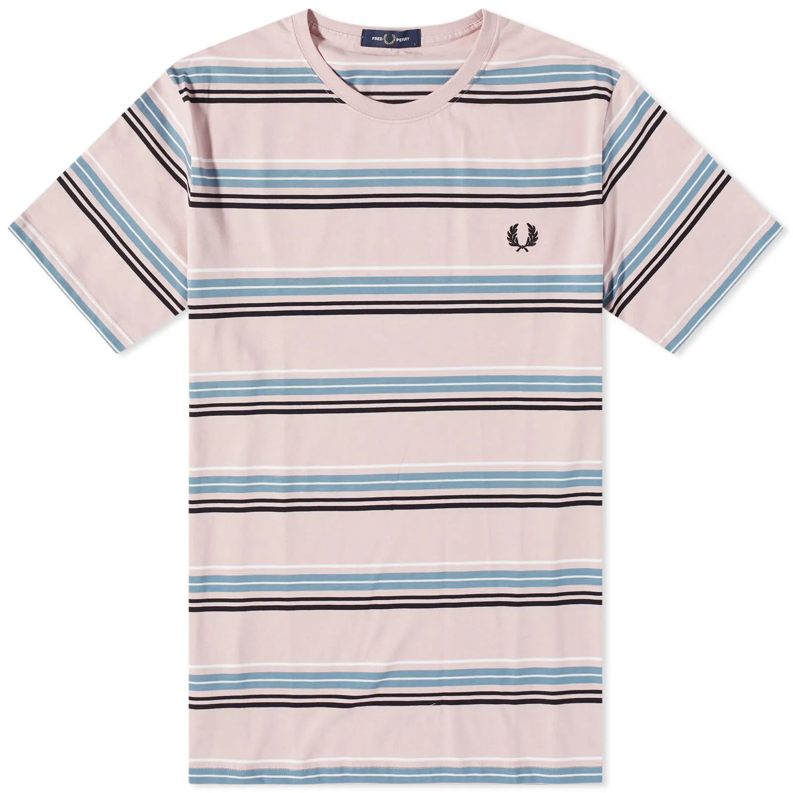 Fred Perry Stripe T-ShirtChalky Pink