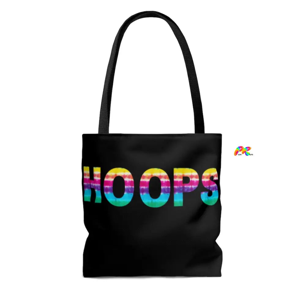 Gradient Hoops Tote Bag