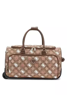 GUESS ELIETTE LOGO WHEELED WEEKENDER BAG