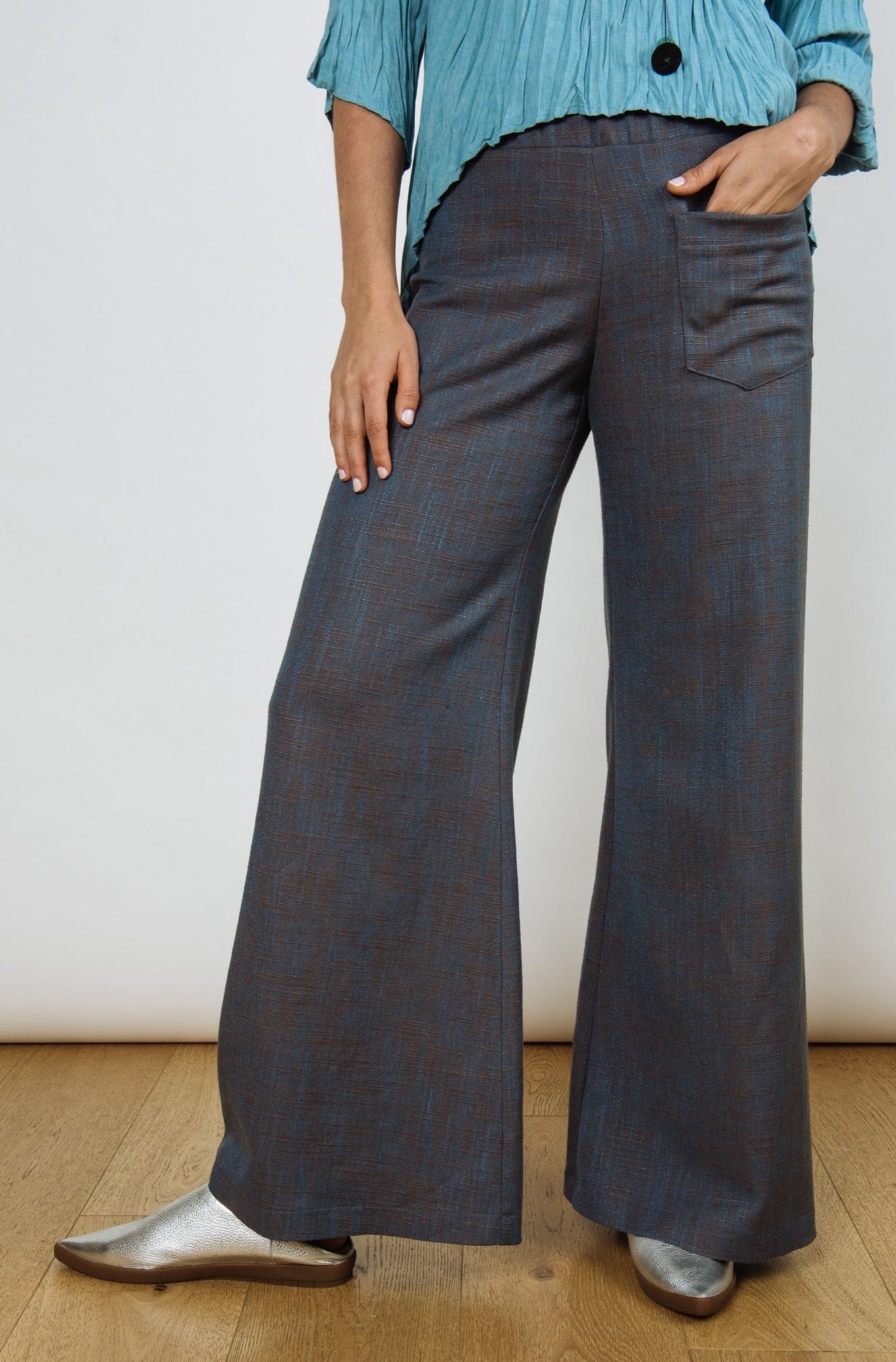 Hepburn Trousers 2.0 | Blue Bronze